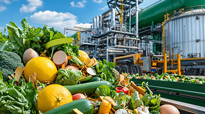 Biogas Gewinnung